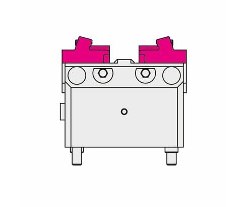 Rapid-clamping jaw system